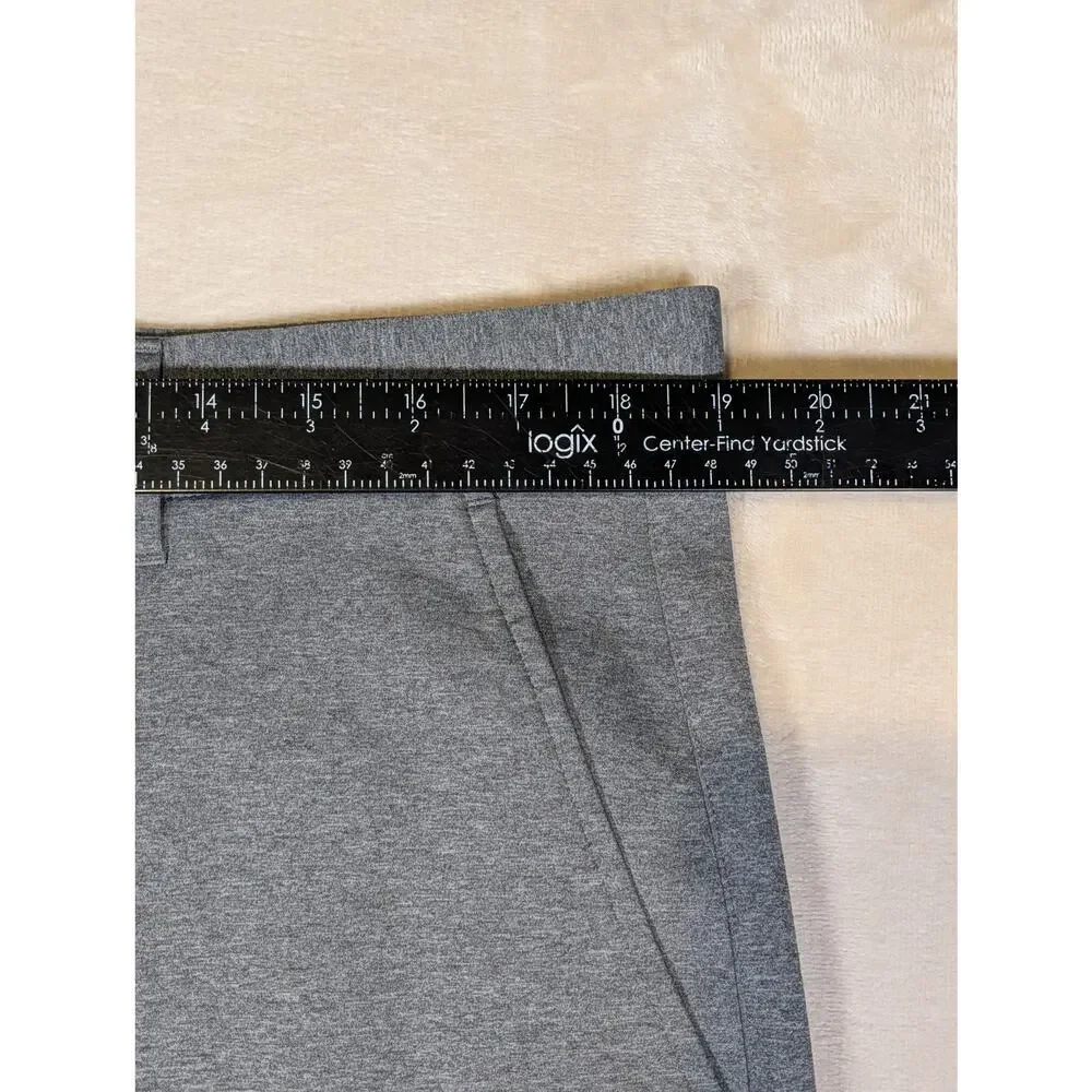 Greyson Montauk Mens Golf Performance Pants Trousers 36x34 Gray Stretch Athletic